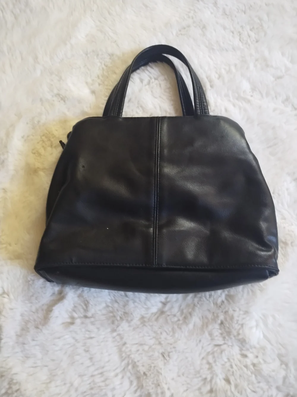 Nine West Black Satchel Handbag